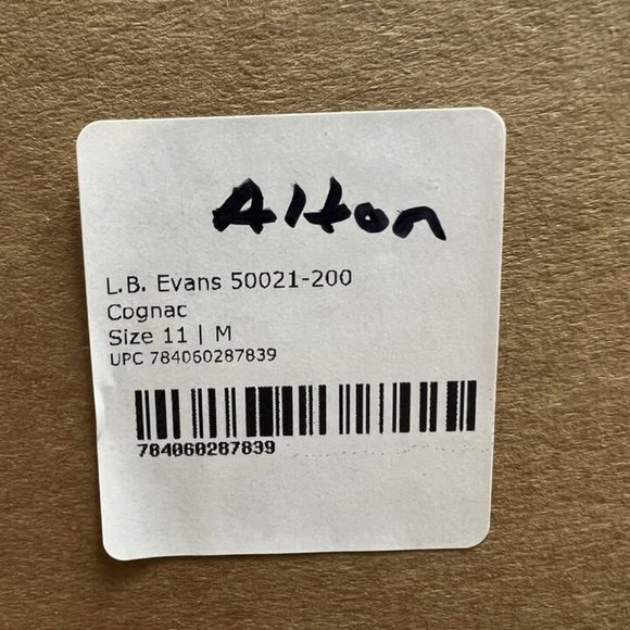 LB Evans Mens Alton Loafer Cognac Size 11 M - Picture 5 of 5